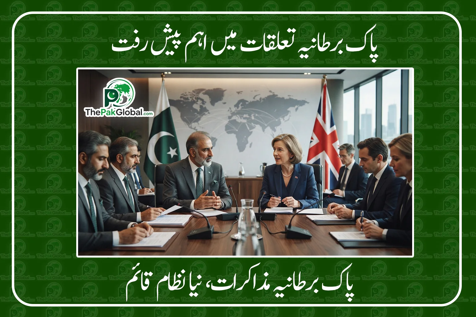 پاکستان اور برطانیہ کے درمیان نیا سفارتی مکالمہ، باقاعدہ مذاکراتی نظام قائم