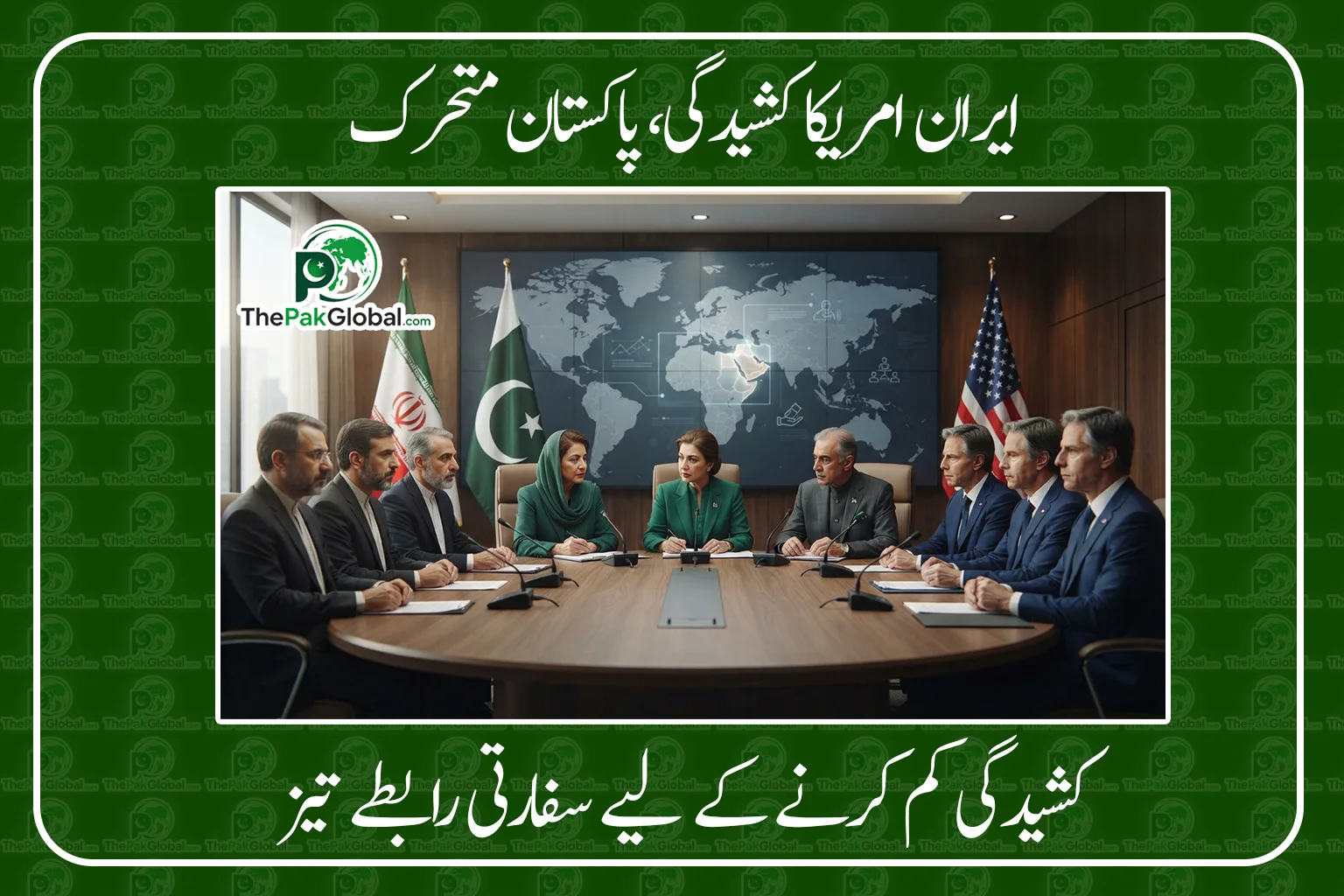 ایران، امریکا اور پاکستان کی سفارتی کوششیں پھر توجہ کا مرکز، مذاکرات کی امید