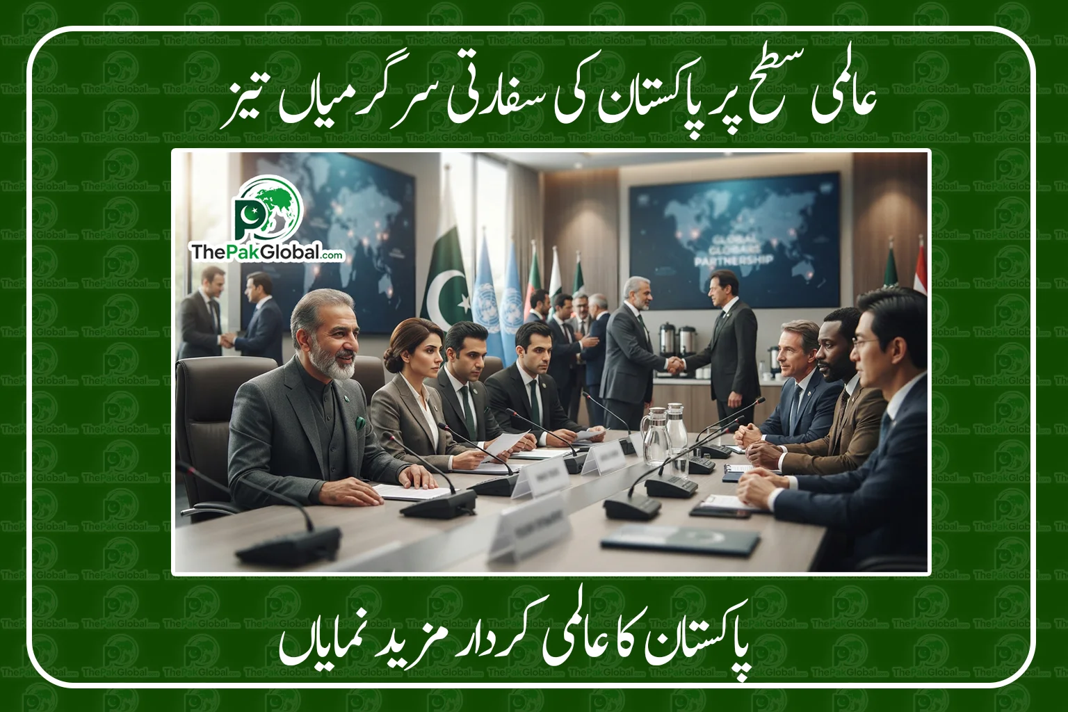 پاکستان کی خارجہ پالیسی اور عالمی کردار زیر بحث، سفارتی سرگرمیاں تیز