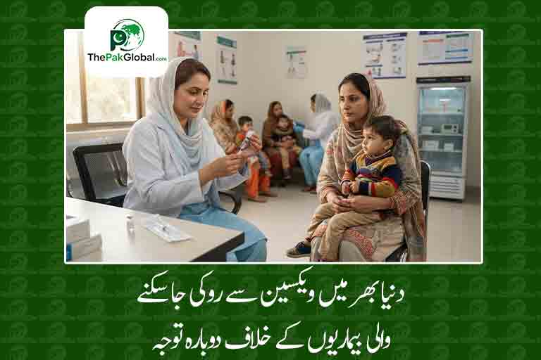 دنیا بھر میں ویکسین سے روکی جا سکنے والی بیماریوں کے خلاف دوبارہ توجہ