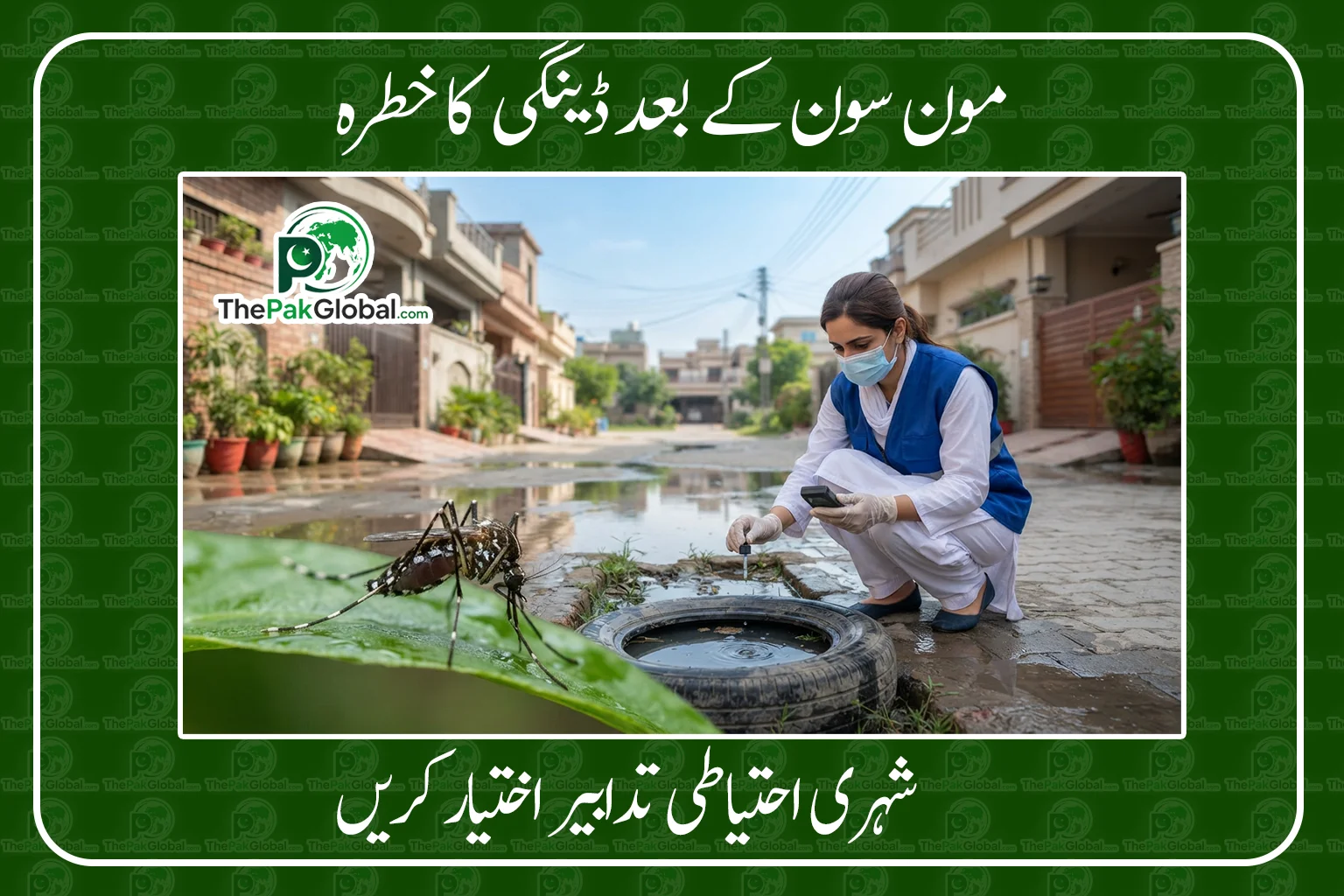 پنجاب میں مون سون بارشوں کے بعد ڈینگی کا خطرہ، شہریوں کو احتیاط کی ہدایت