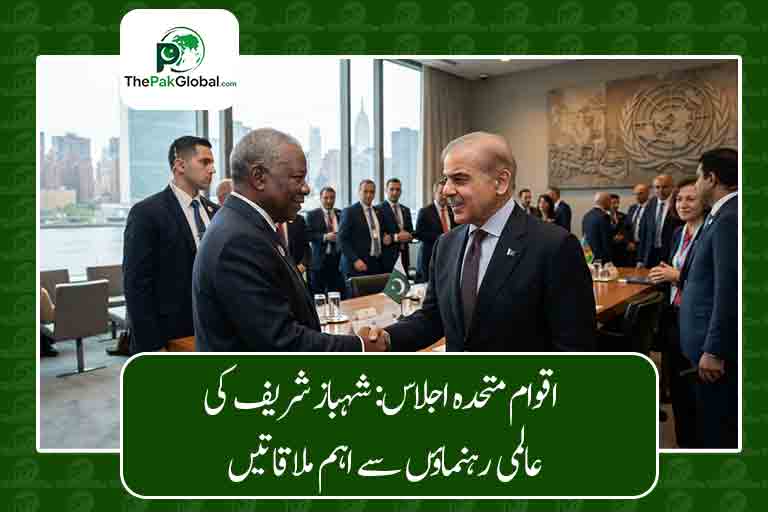 اقوام متحدہ اجلاس: شہباز شریف کی عالمی رہنماؤں سے اہم ملاقاتیں