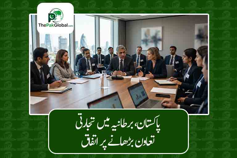 پاکستان، برطانیہ میں تجارتی تعاون بڑھانے پر اتفاق