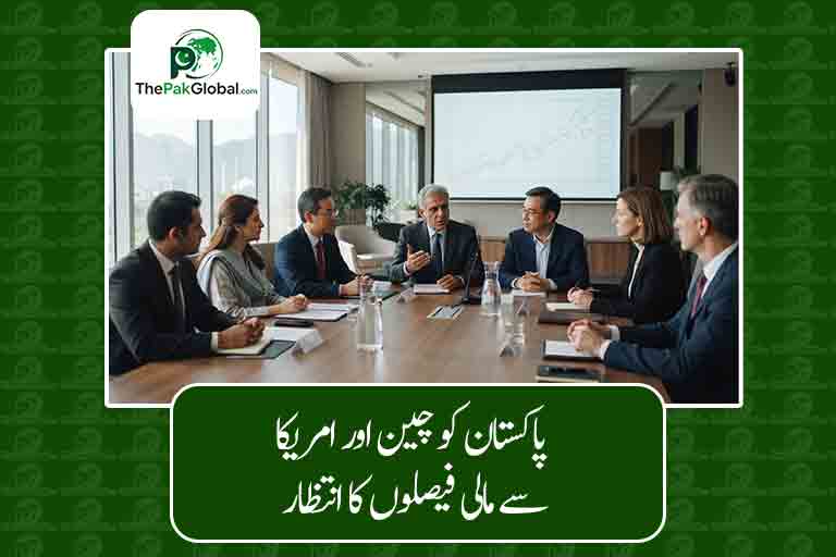 پاکستان کو چین اور امریکا سے مالی فیصلوں کا انتظار
