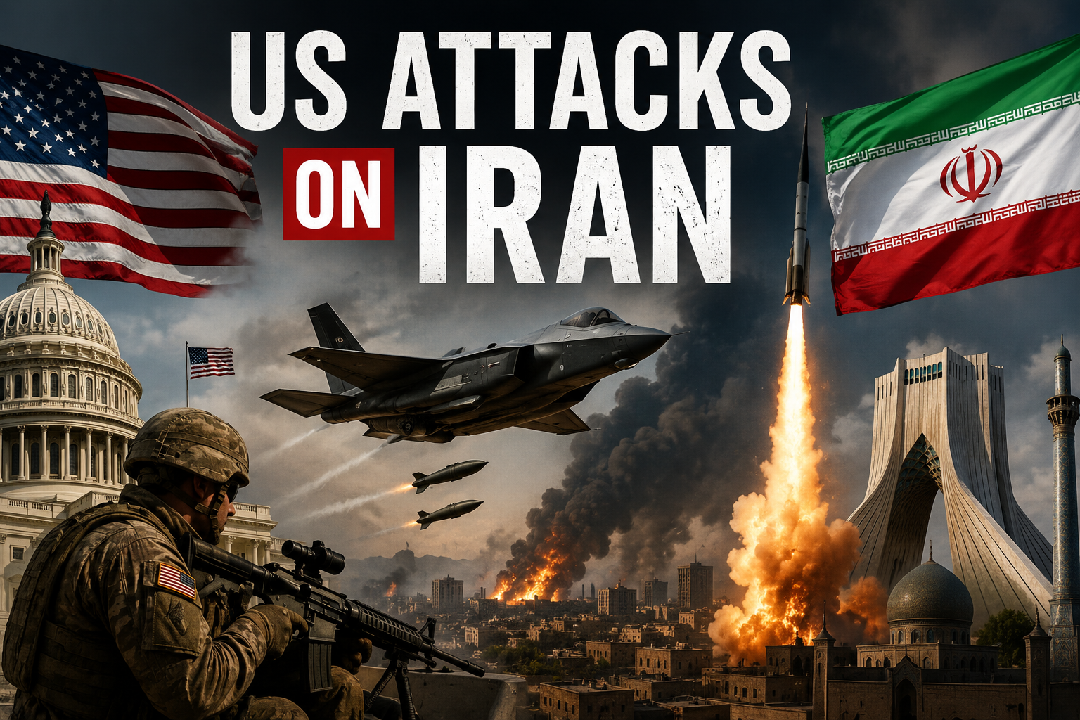 Most Americans Expect US Attacks on Iran to Continue, New Poll Finds