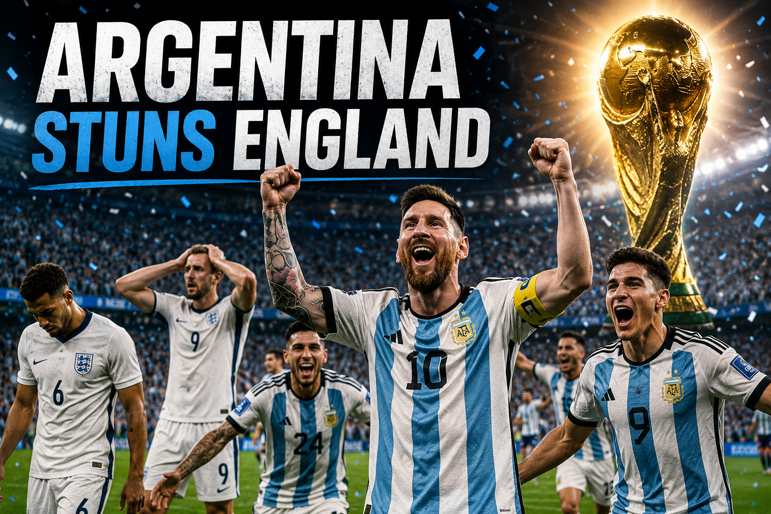 Argentina Stuns England to Reach FIFA World Cup 2026 Final