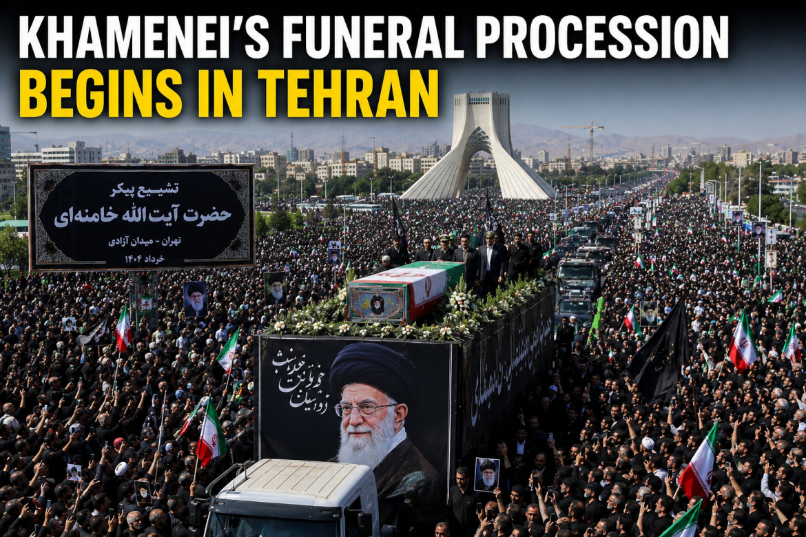 Khamenei’s Funeral Procession Begins in Tehran | Latest Iran News